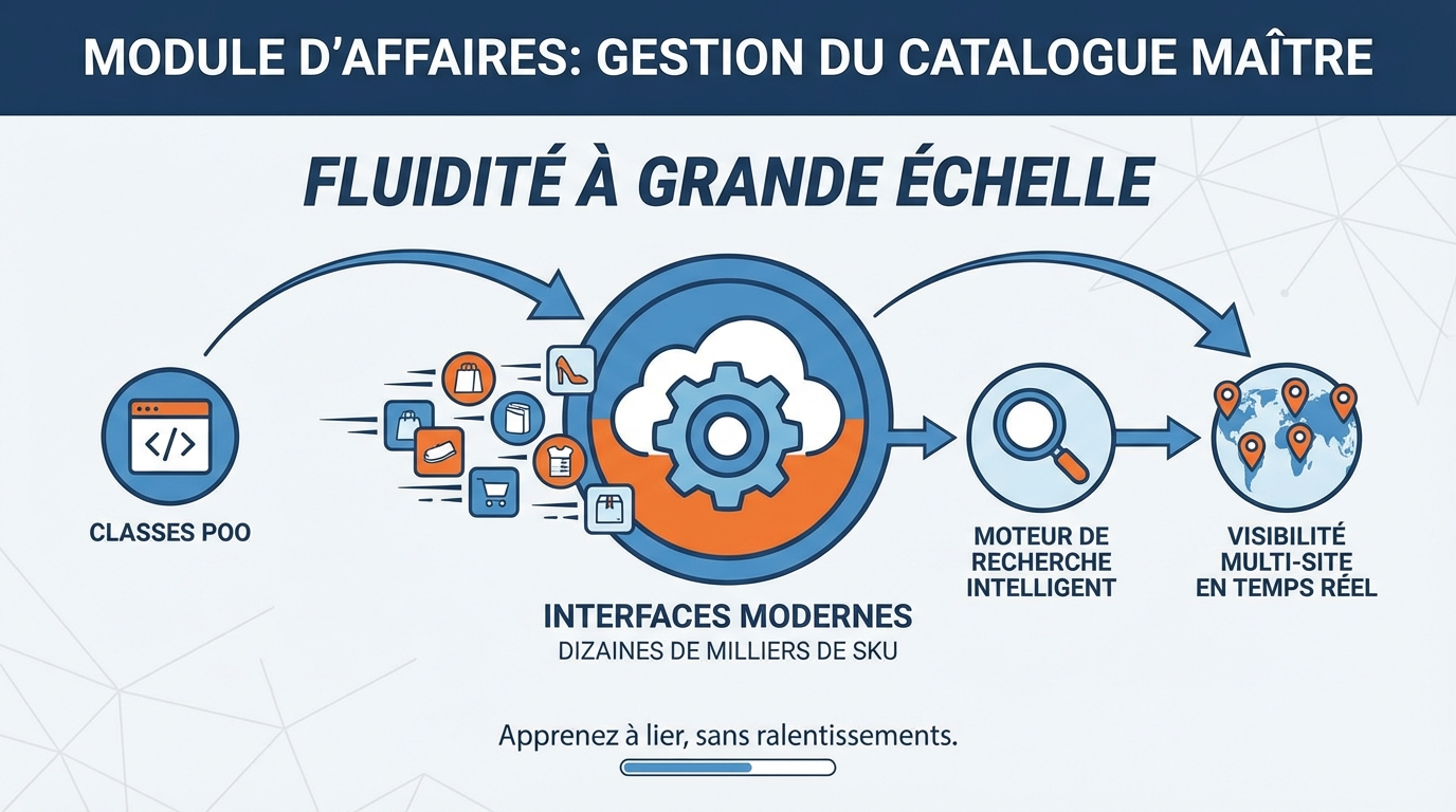 Module Métier : Master Catalogue Gestion Articles : La Fluidité à grande échelle