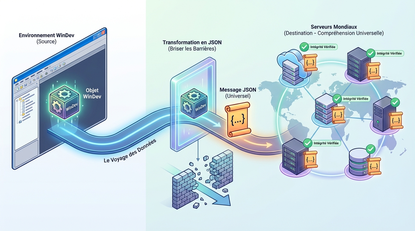Universal Data Language JSON : Le Voyage de la Donnée